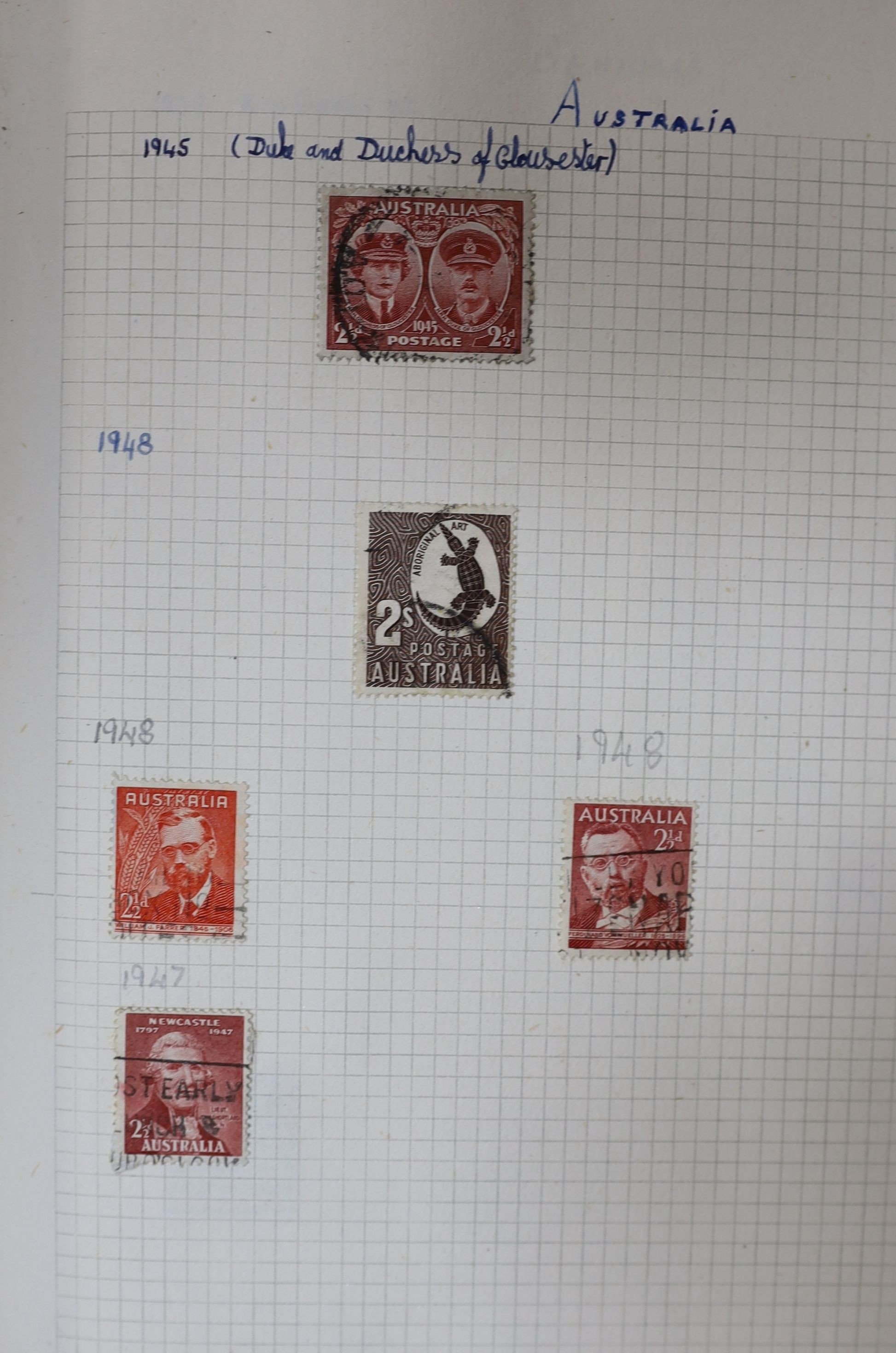 A collection of UK, Commonwealth and World stamps in 9 albums and two stock books, and three albums of First Day Covers (1 box)